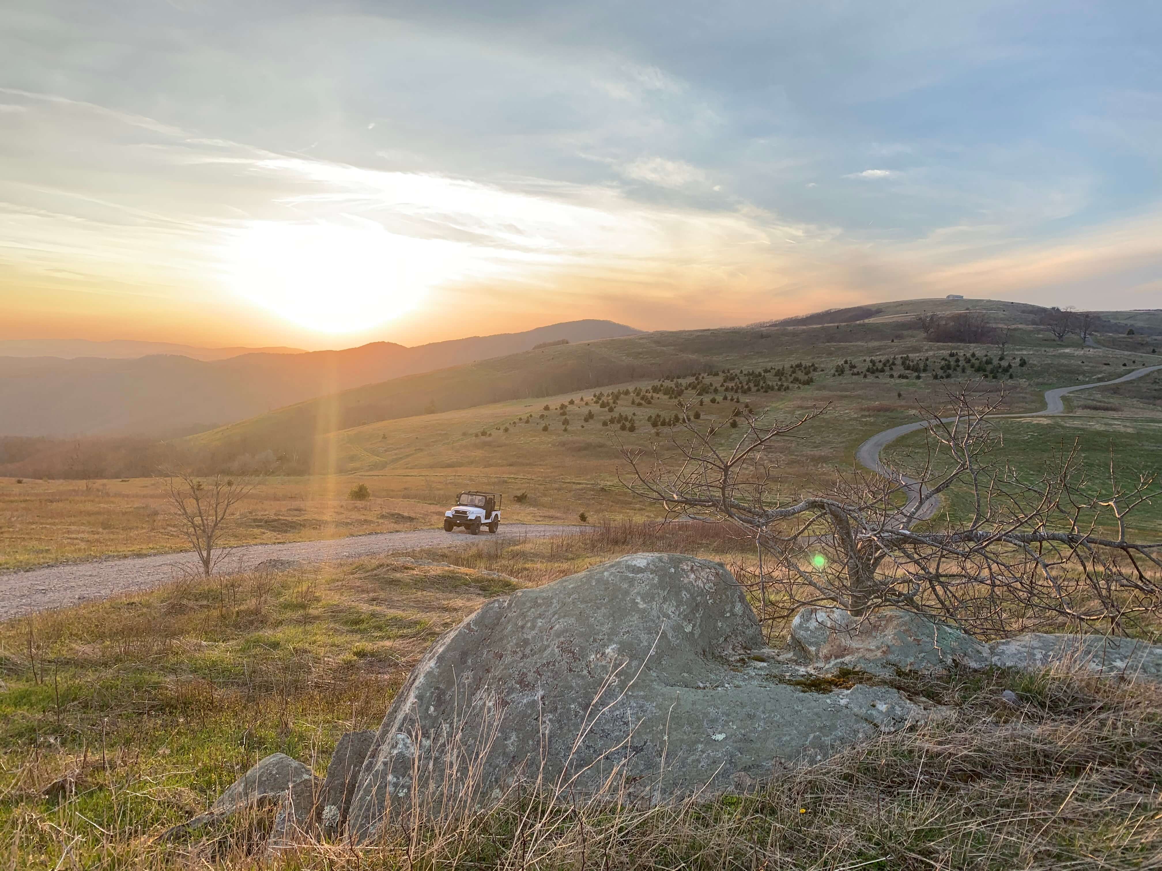 Unseen Pass Mahindra Roxor on outdoor adventure in Appalachian Mountains of NC