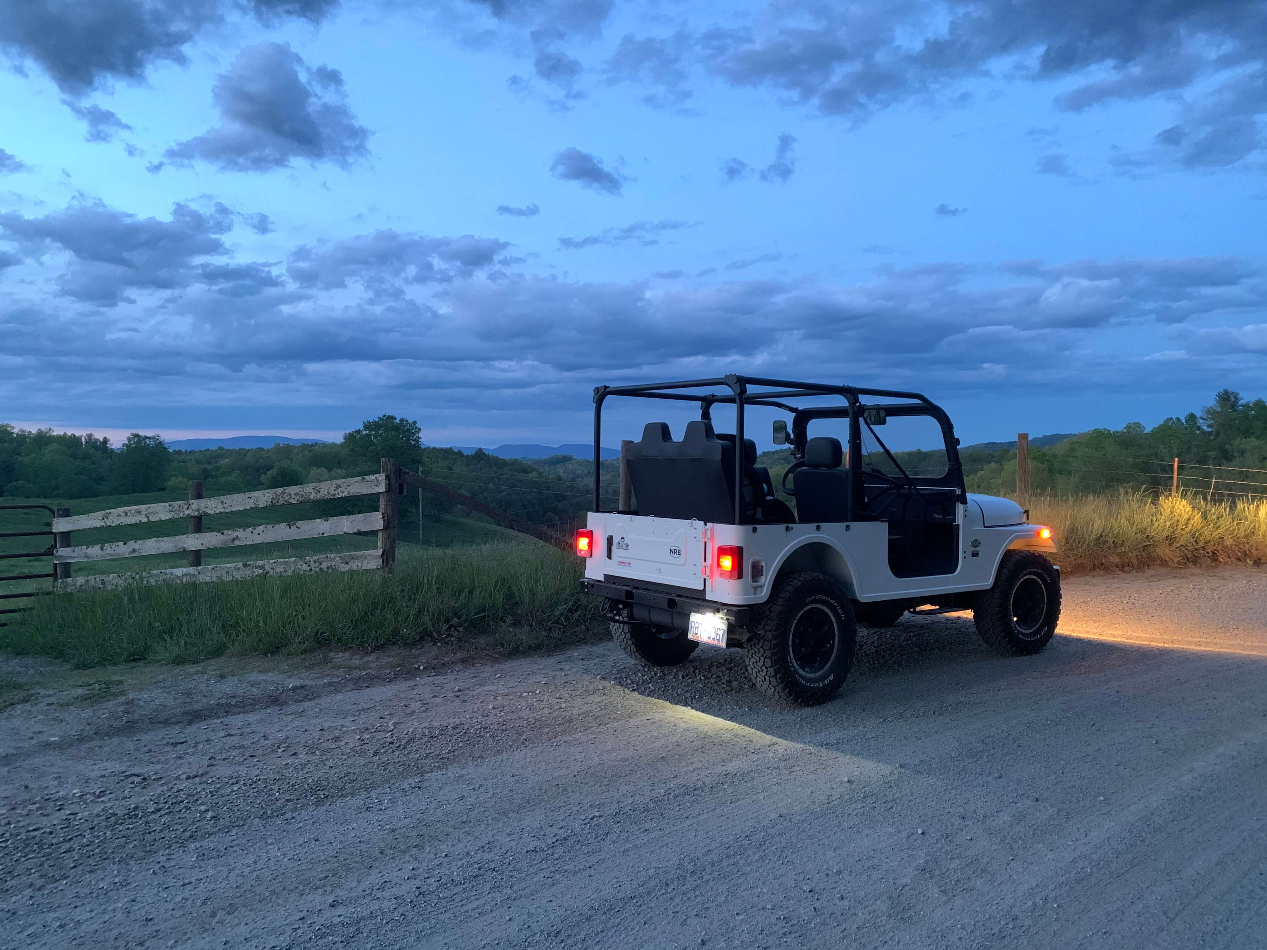 Unseen Pass Roxor on River Route in Ashe County, NC