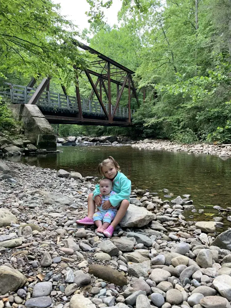 Ember and Sky out on a Roxor Adventure Near Damscus, VA