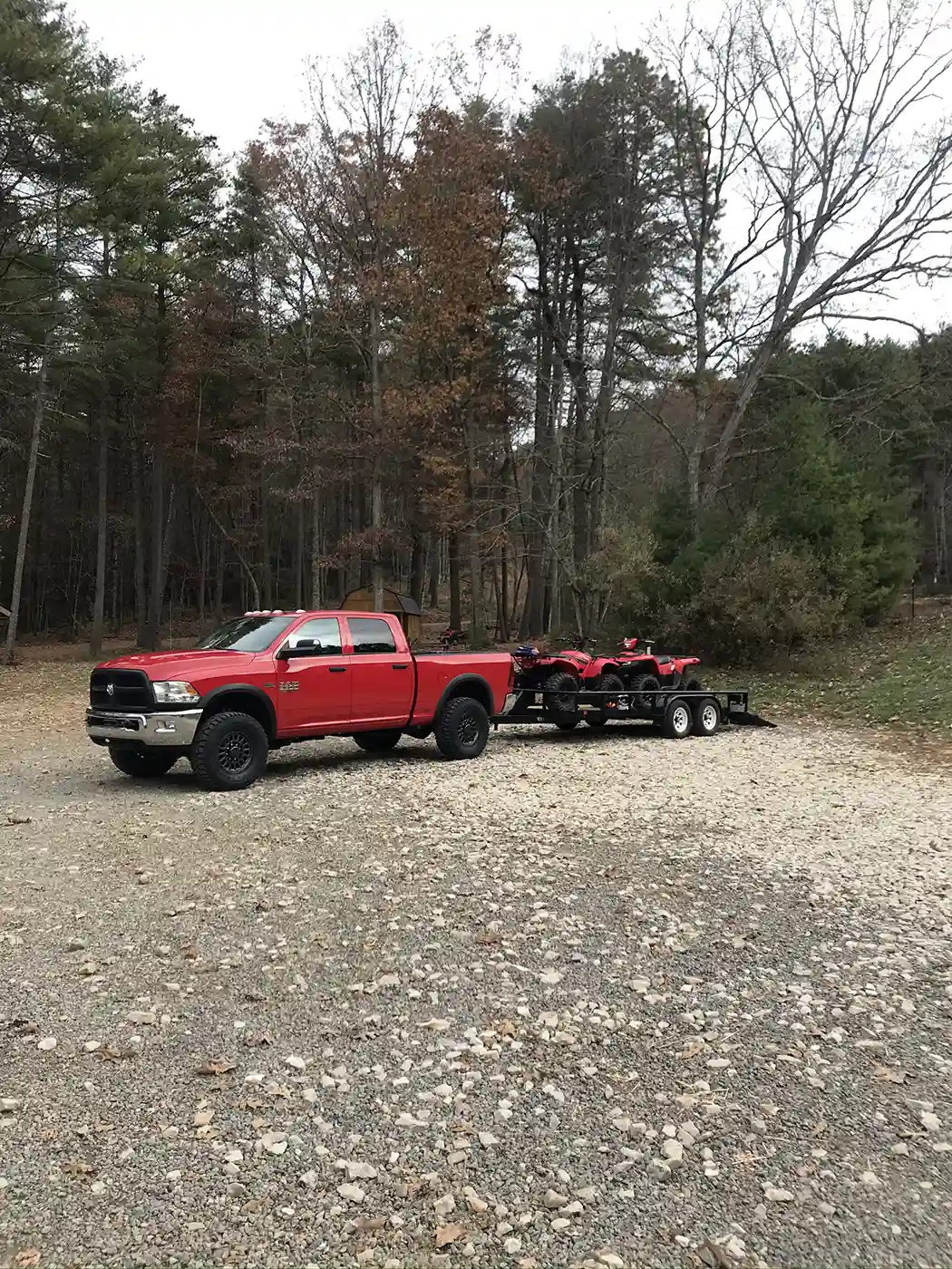 Unseen Pass Power Wagon support vehicle